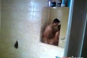 Filmed By Friends Fucking in Shower - video 1