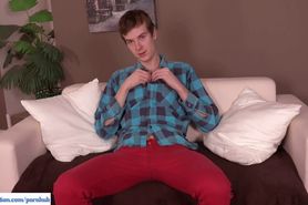 Tyler Fox Masturbates on Sofa