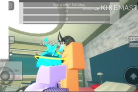 Having sex with my cute gf on roblox 3