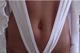Christina Khalil Nude Sling Bikini Leaked Video