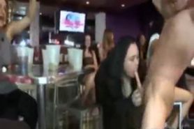 Strippers Get Sucked By Wild Girls - video 1