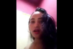 Cute indonesian girl masturbating