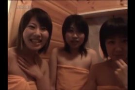 Jap girls compare White and Asian dick