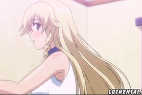 Hentai sex scenes with busty blonde