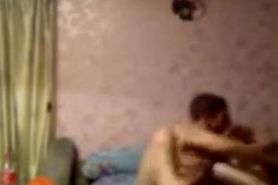 Two men and a girl Amateur video