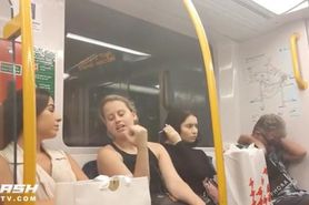 Bulge Flash 3 Girls on Train