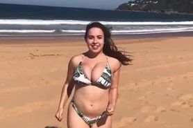 Busty Teen Bouncing Huge Tits In Slow Motion  32H Cup (32Gg)