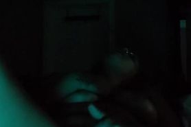 Rubbing my wet pussy to multiple wet orgasms before bed while trying not to get caught!