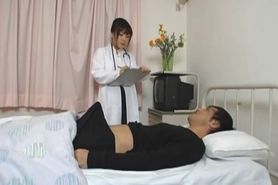 Japanese female doctor gets some hot sex part5 - video 1