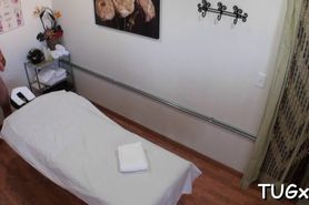 Handjob during massage session - video 30