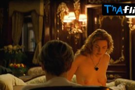 Kate Winslet Breasts,  Butt Scene  in Titanic