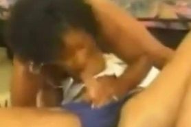 Huge boobs ebony gets slammed