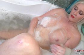 Busty, soapy and sexy