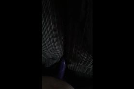 POV Pegging the Couch (Your Butt) With Cumshot