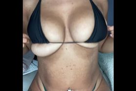 Wh0Snia- Teen Babe Bouncing Huge Boobs Until They Fall Out