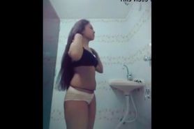 Bangladeshi girls selfshoot nude shower