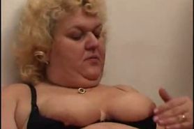 Ugly Chubby Granny Slut Playing With Herself Part 1
