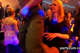 Sexy cuties get completely fierce and nude at hardcore party