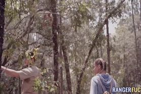 Teens In The Woods - Marsha May VS Lunatic Brick Danger