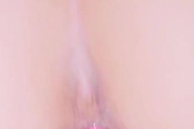 Lily's tight pierced pussy finger fucked
