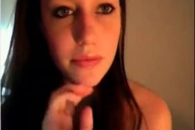 Sexy teen flashing on webcam