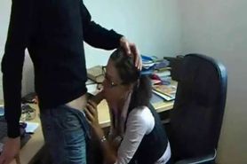 Fucking Her In The Office