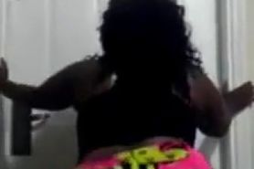 Another Fine Example Of Twerking That Big Delicious Black Ass