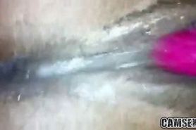 Sexy pussy getting fucked hard close up webcam