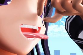 [Giantess MMD] Akatsuki Vore (by gonzres)