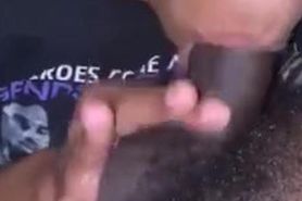 She likes the cum in her mouth