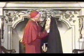 Retro Oral Creampie with Nun