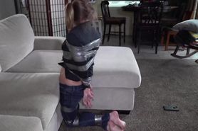 Taped Up Babysitter