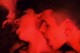 Arón Piper kissing and licking neck compilation