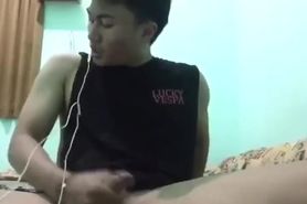 HOT Balinese Handsome Guy Solo Wanking