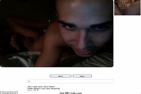 Chatroulette #21 Hard couple suck fuck and swallow