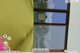 Sims 4 Sex - Huge Dick Grandpa Destroys Blonde Teen