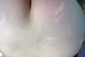 Turkish white big ass girl fucked by me in outdoor
