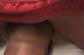 young wife rubbing her pussy on my mouth