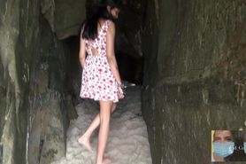 Model lives in Beach Cave