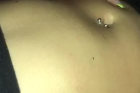 18 year old lesbian belly button play