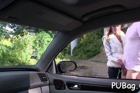 Pussy of a public agent wants some sex - video 1