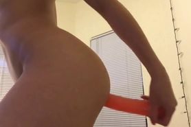 Phealinphine69 - Selfmade 12 inch Dildo Anal Belly Bulge
