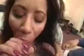 Huge jugged Latina MILF get screw and facial by nasty cocks