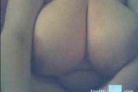 Crazy huge boobs on webcam chat