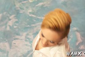 Lesbian romance in wet scenes - video 3