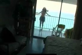 Wife taking dick in hotel room