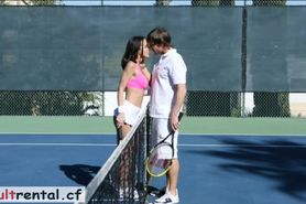 Cute Girl Fucked at Tennis Court - Watch more at Adultrental.cf