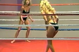 Vintage bikini wrestling girls
