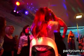 Kinky girls get totally silly and naked at hardcore party