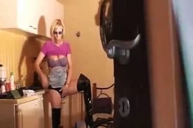 Mature Blonde Slut MILF Wife On Cam
